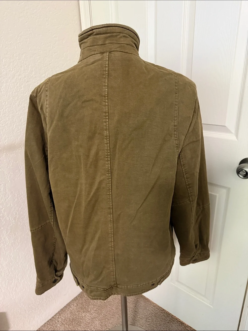 Levi's Olive Brown Military Field Jacket -NWOT
